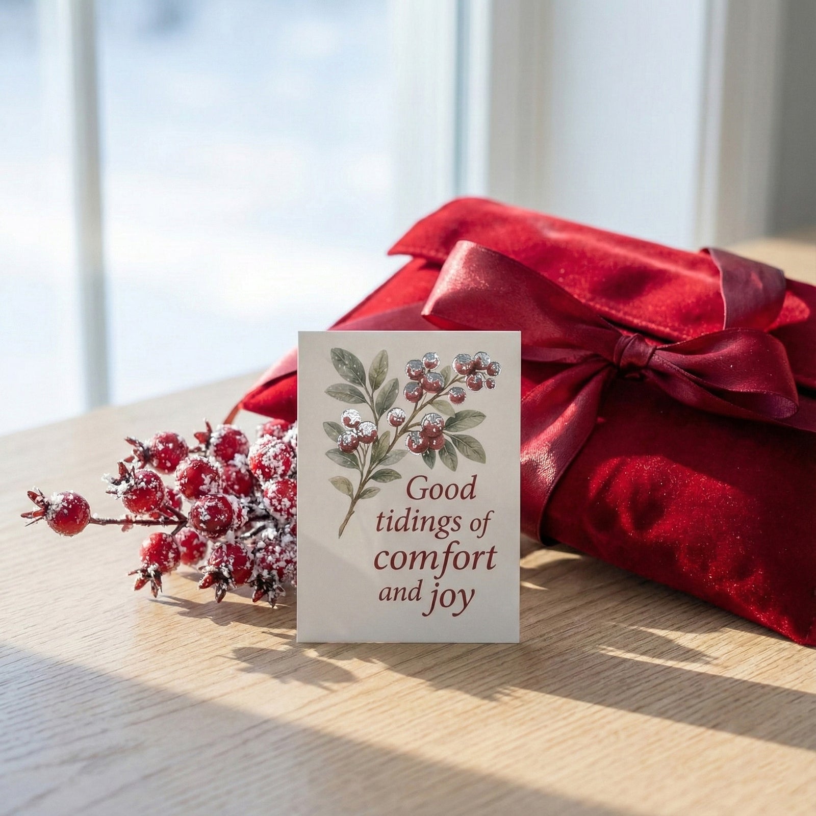 The Frosted Cranberry Box - PENGEMS - Pen Gift Set