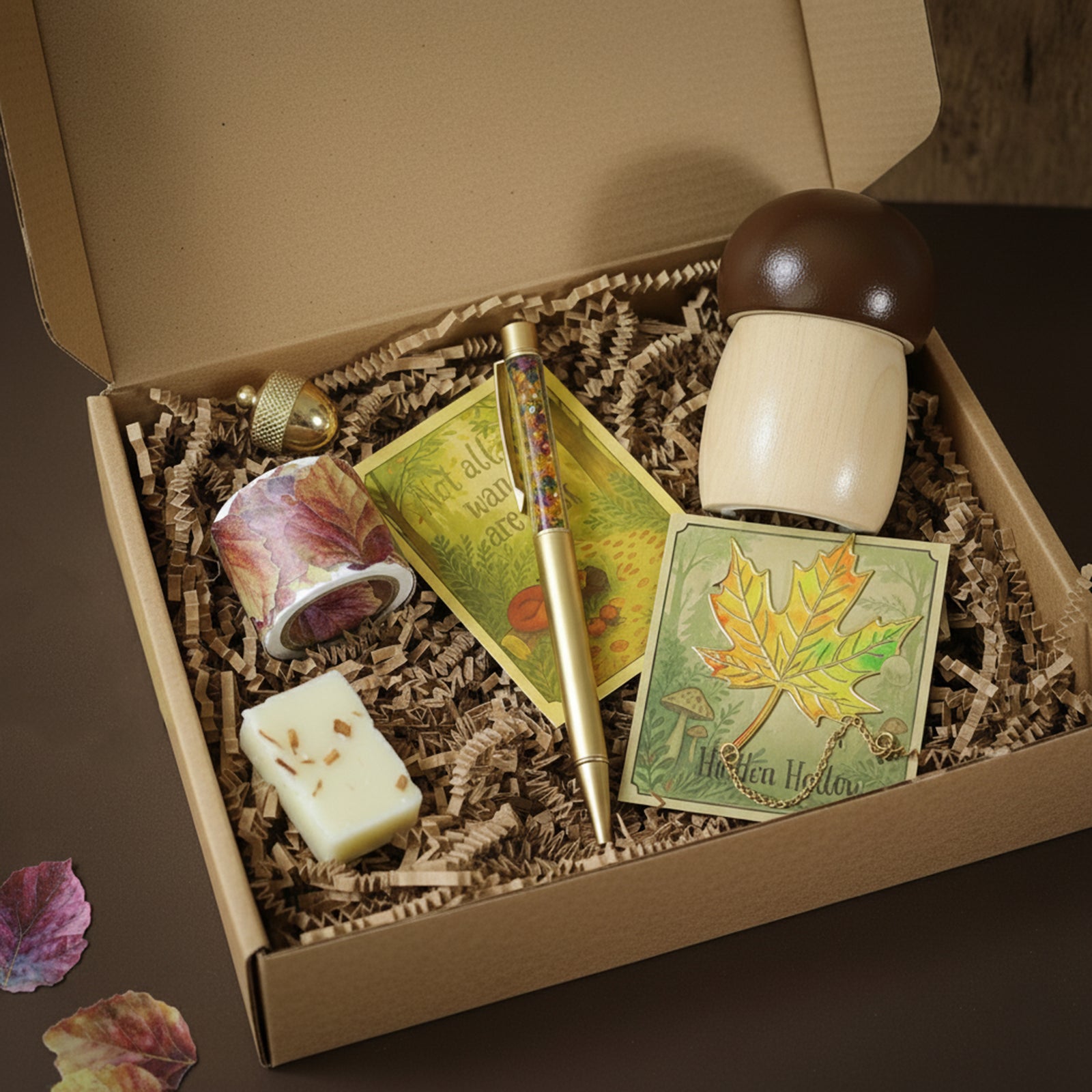 The Hidden Hollow Box - PENGEMS - Pen Gift Set