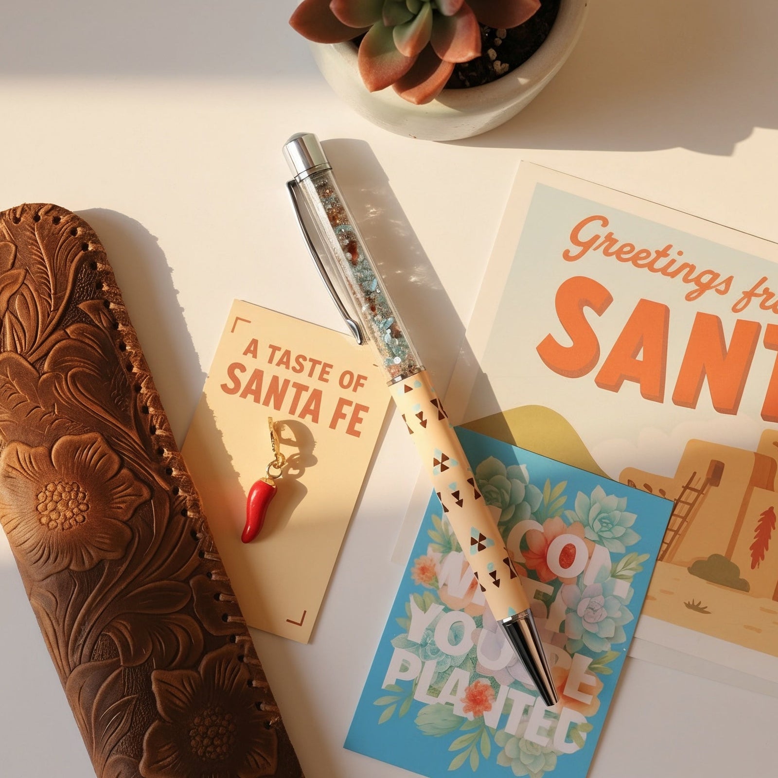 The Santa Fe Box - PENGEMS - Pen Gift Set