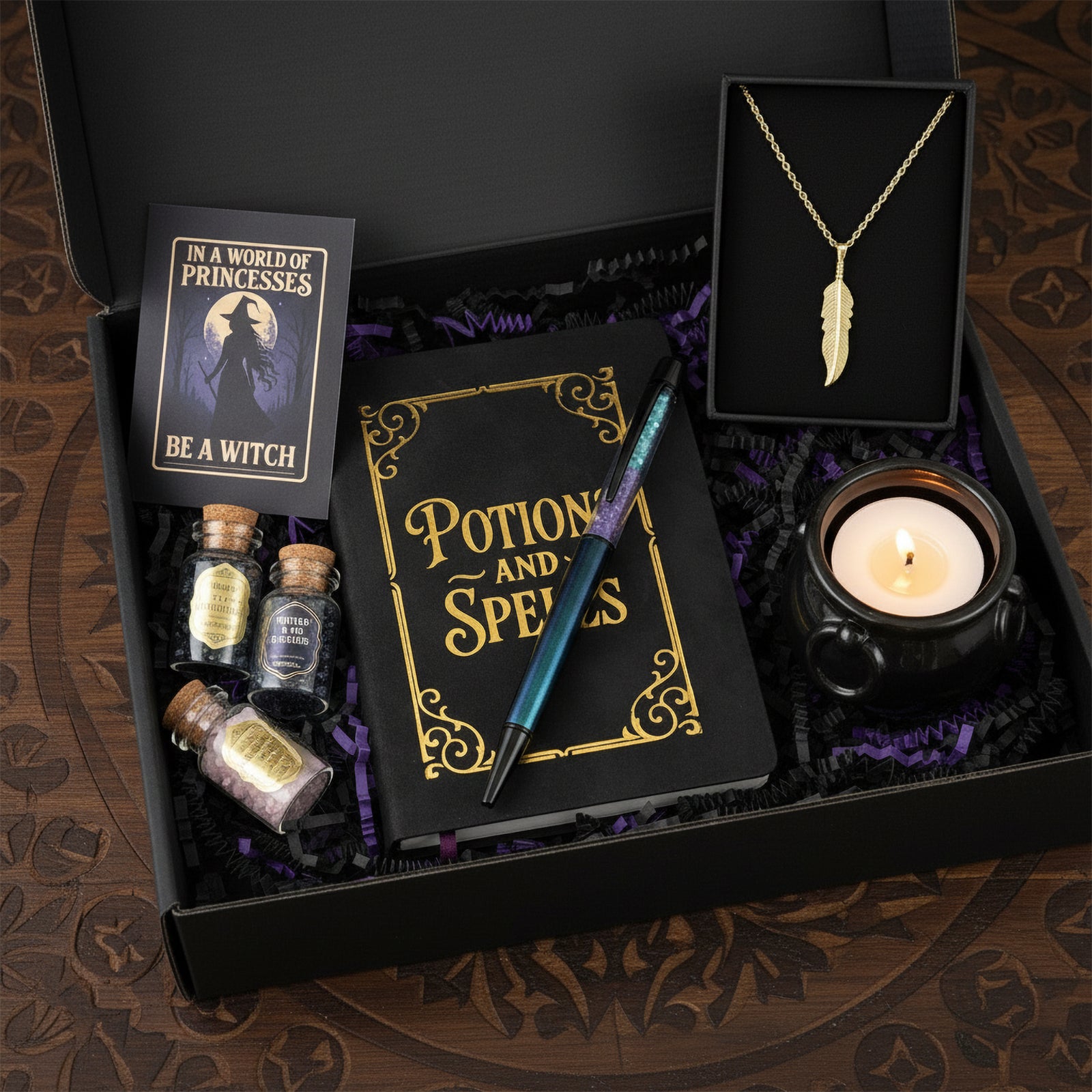The Bewitched Box - PENGEMS - Pen Gift Set