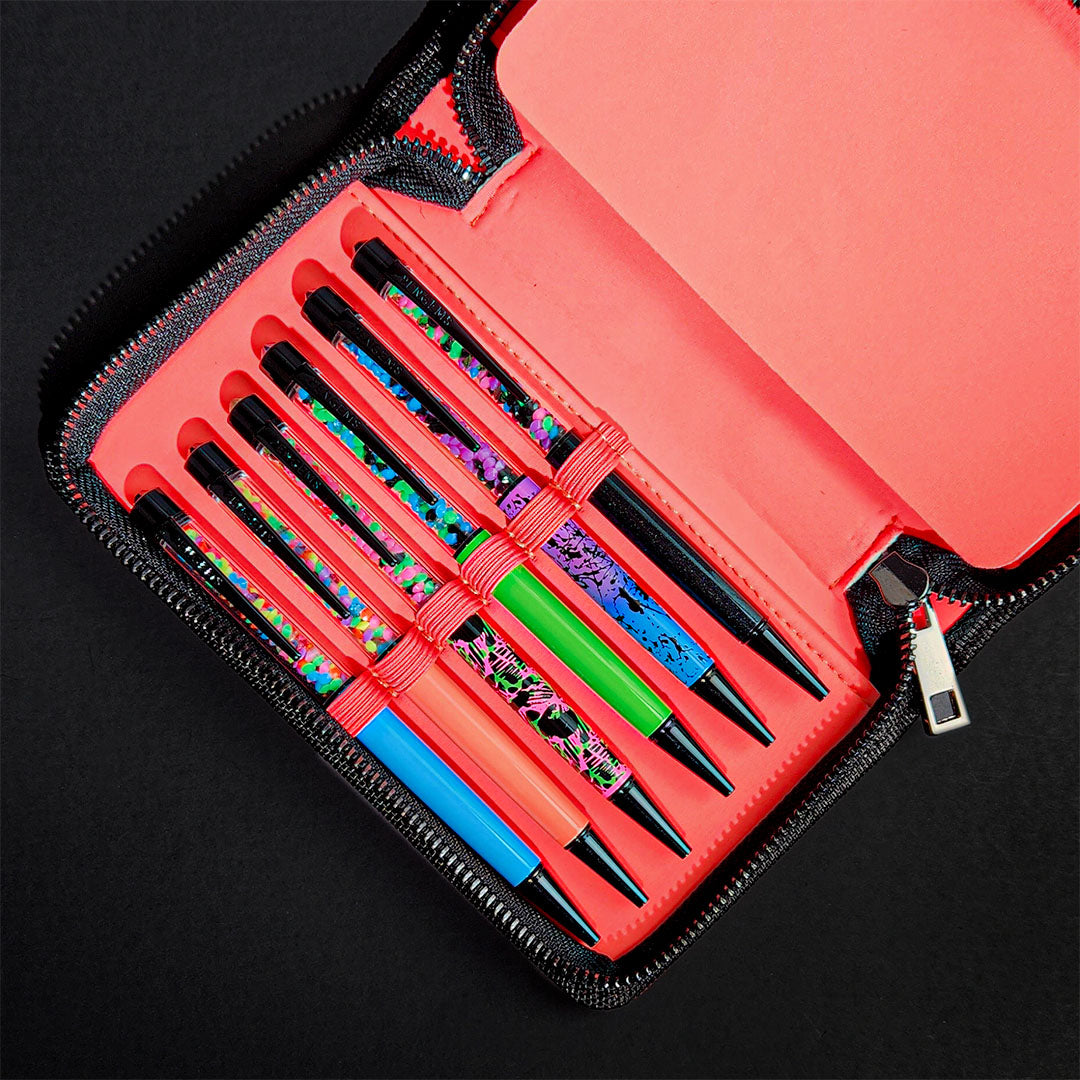 Little Scuba Pen Case Neon Lights - PENGEMS - Pen & Pencil Cases