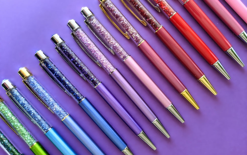 PENGEMS Pure Energy Neon Lights Collection Crystal Pen