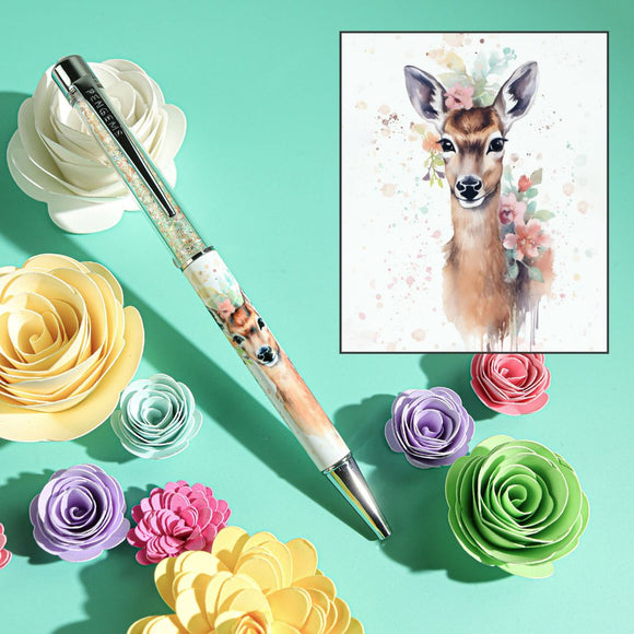 Doe a Deer Highland Meadow Collection Crystal Pen