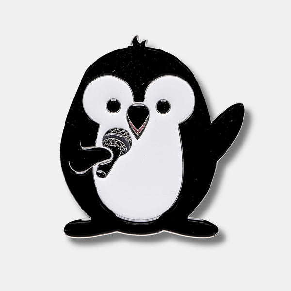 MC Pippin Penguin Enamel Pin or Magnet