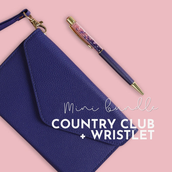 Country Club + Jet Set Wristlet Bundle