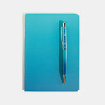 PENGEMS Ocean Teal and Blue B6 Stone Paper Dot Grid Notebook