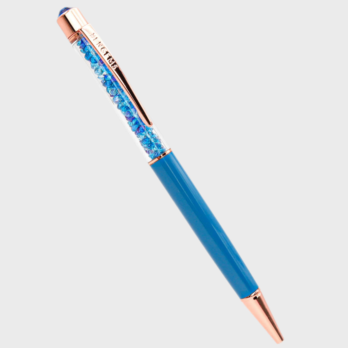 Blue Lagoon crystal pen by PenGems
