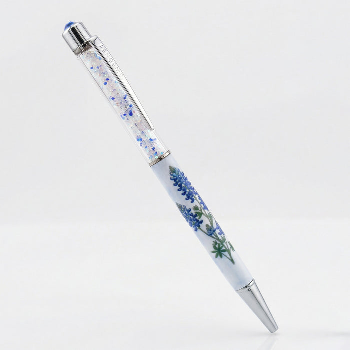 Bluebonnet Belle crystal pen by PenGems