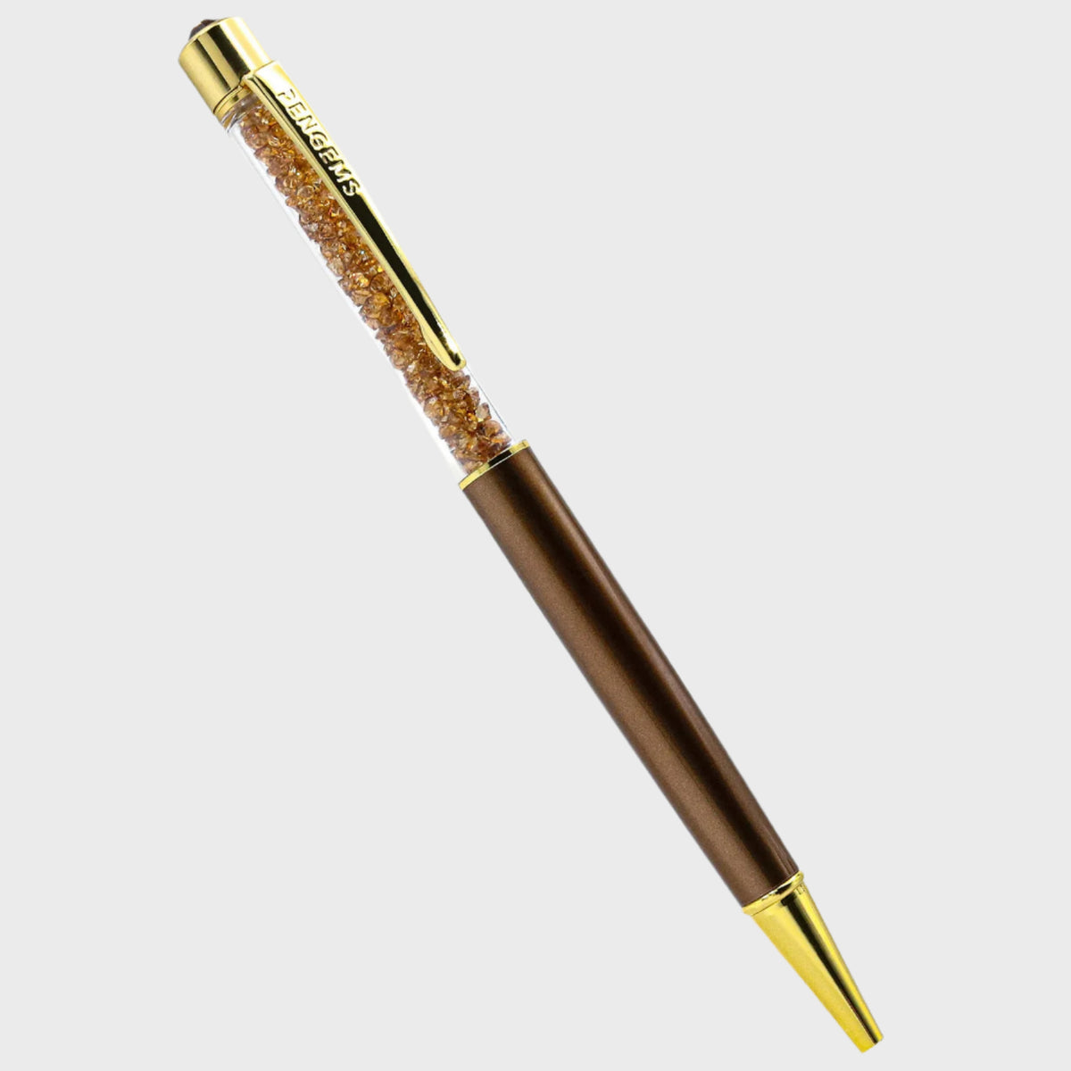 Chocolate crystal pen by PenGems