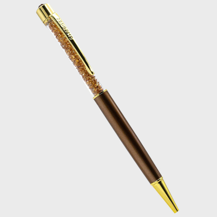 Chocolate crystal pen by PenGems