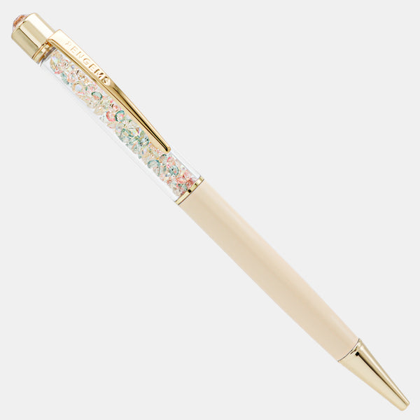 Cream Puff Pastel Crystal Pen