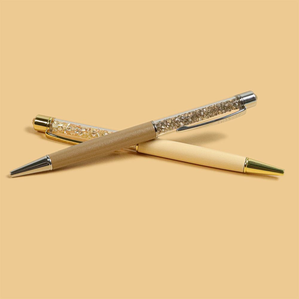 PENGEMS Taupe of the Town Crystal Pen