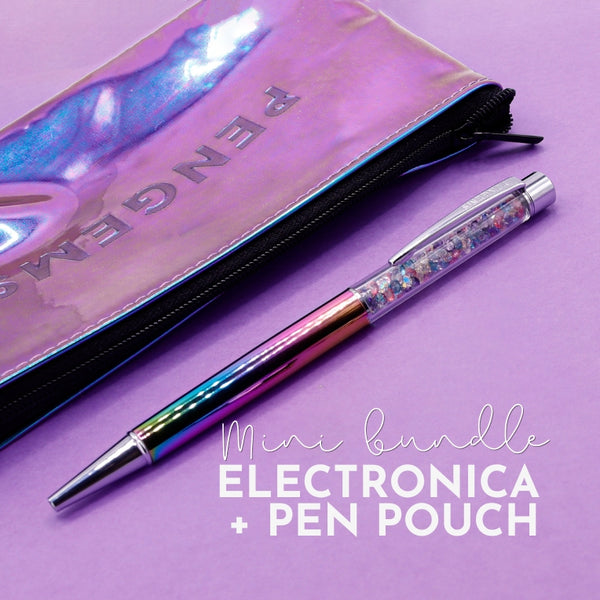 Electronica + Techno Pen Pouch Mini Bundle