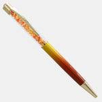 PENGEMS Flame Fire Element Elemental Collection Yellow and Orange Crystal Pen
