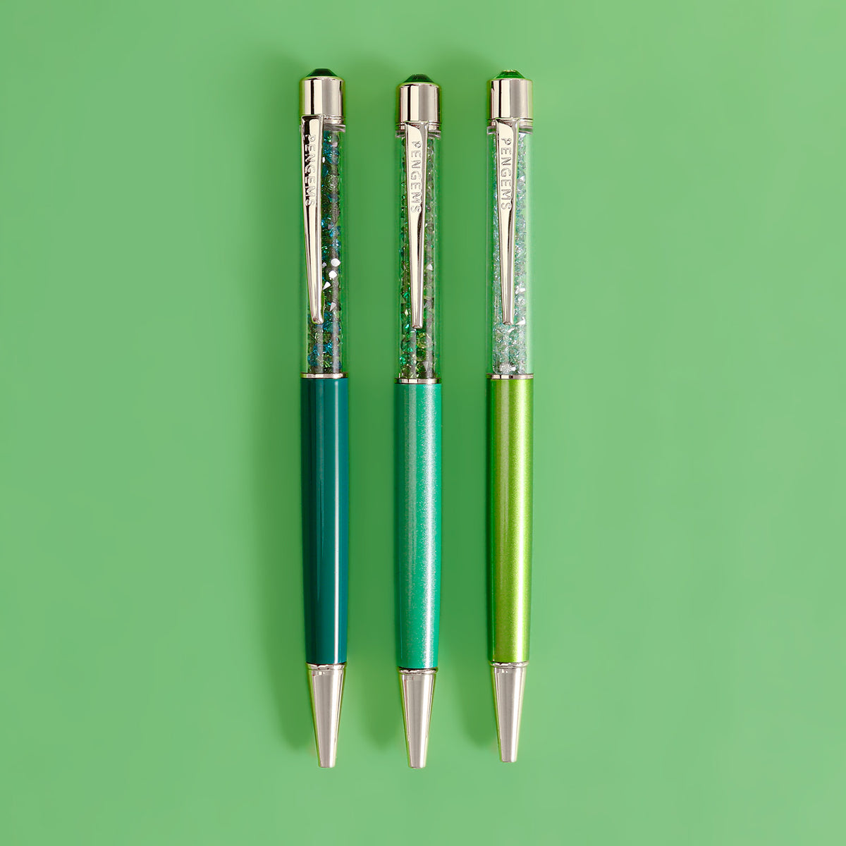 Green Crystal Pens - PENGEMS