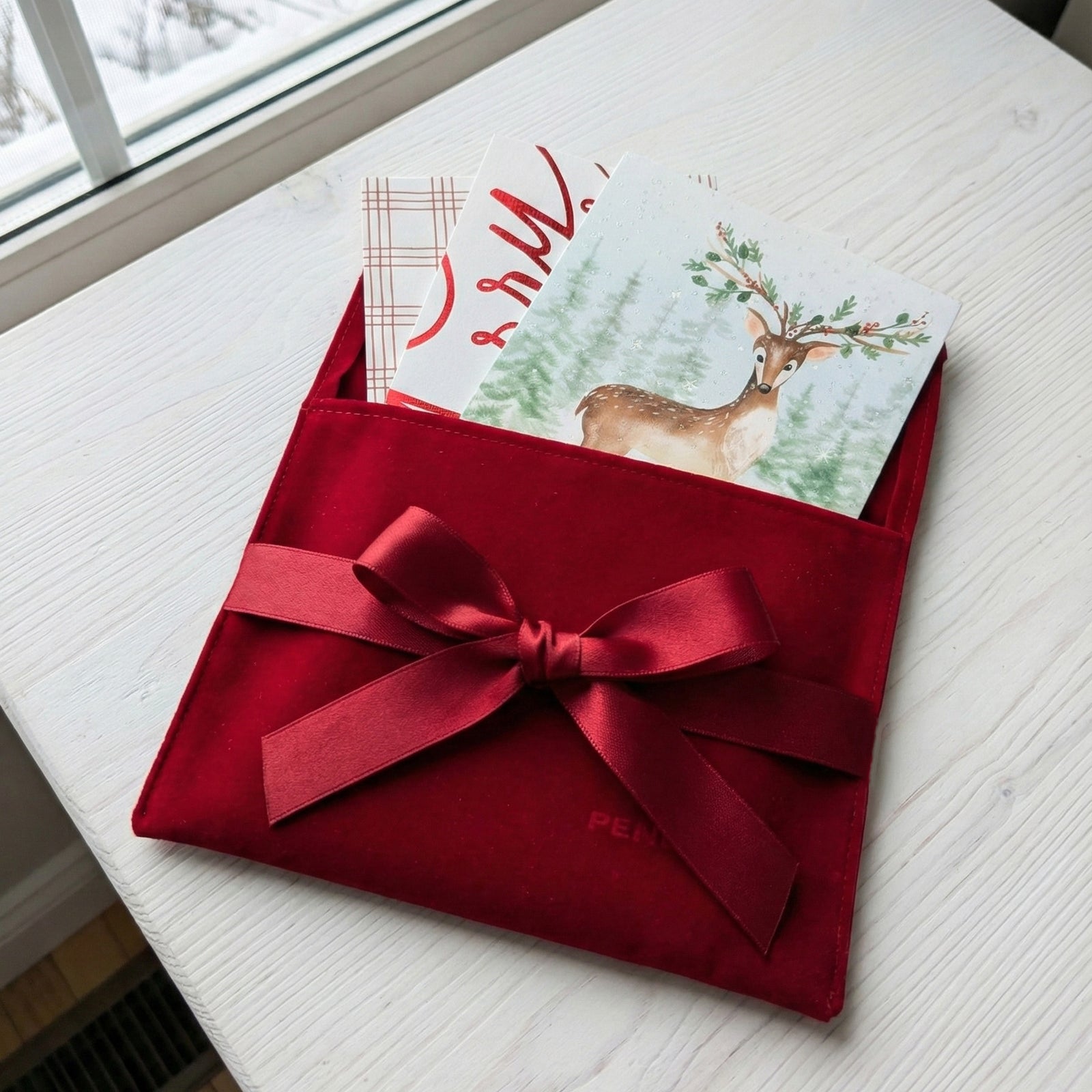 The Frosted Cranberry Box - PENGEMS -  Pen Gift Set