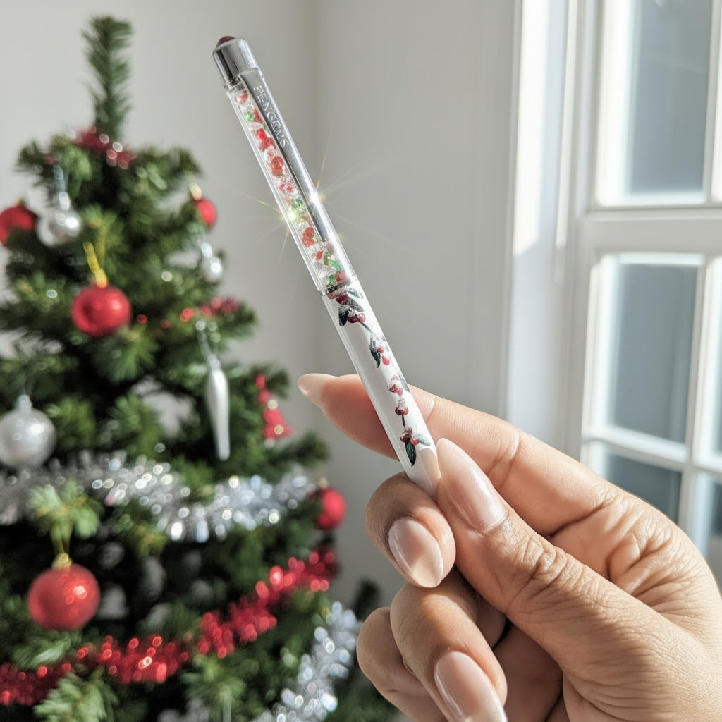 The Frosted Cranberry Box - PENGEMS -  Pen Gift Set