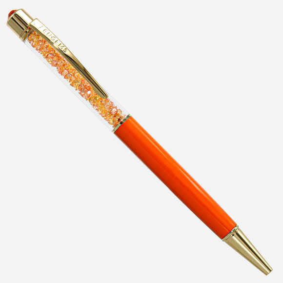 PENGEMS Juicy Orange Crystal Pen