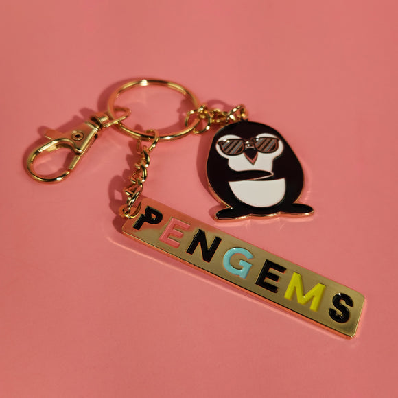 PENGEMS PENGEMS Pippin Penguin Keychain