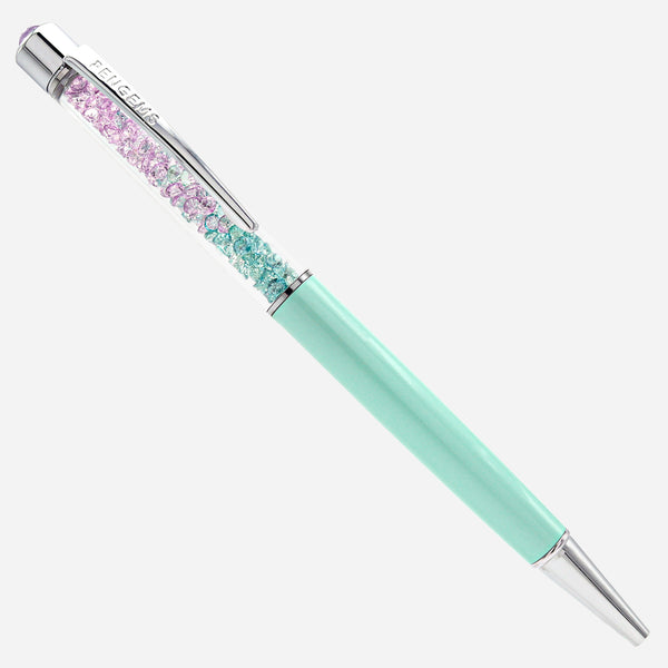 Lavender Mint and Purple Crystal Pen