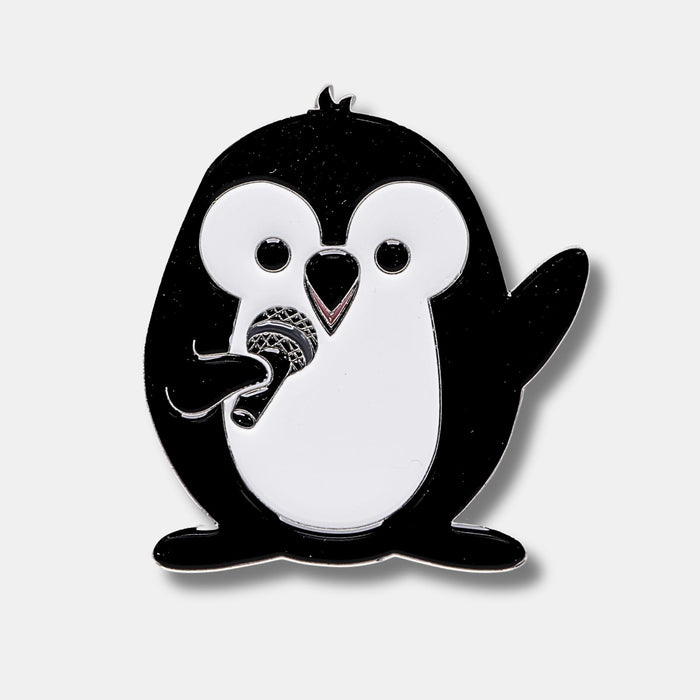MC Pippin penguin pin or magnet by PenGems