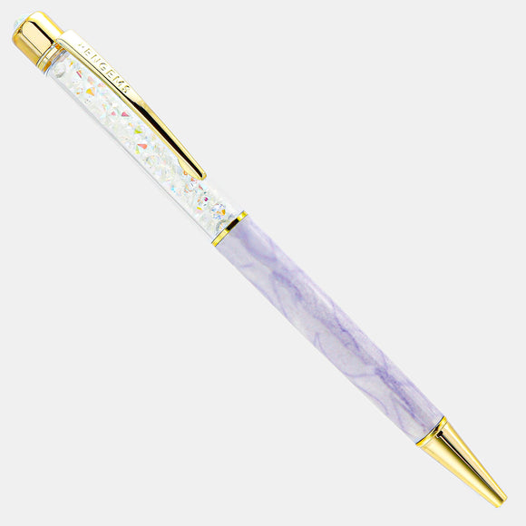 Elysian Lavender Crystal Pen Aurora Northern Lights