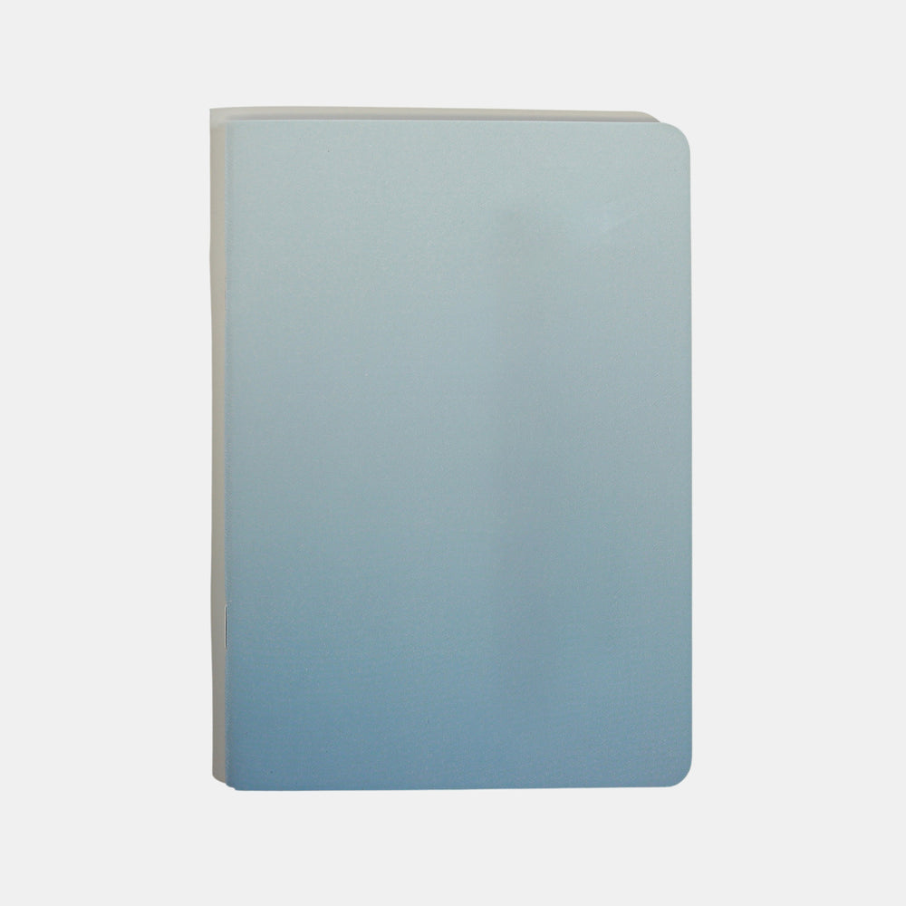 Breeze Blue and Gray B6 Stone Paper Dot Grid Notebook