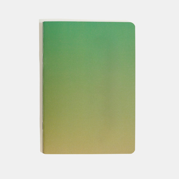 Terra Green and Brown B6 Stone Paper Dot Grid Notebook