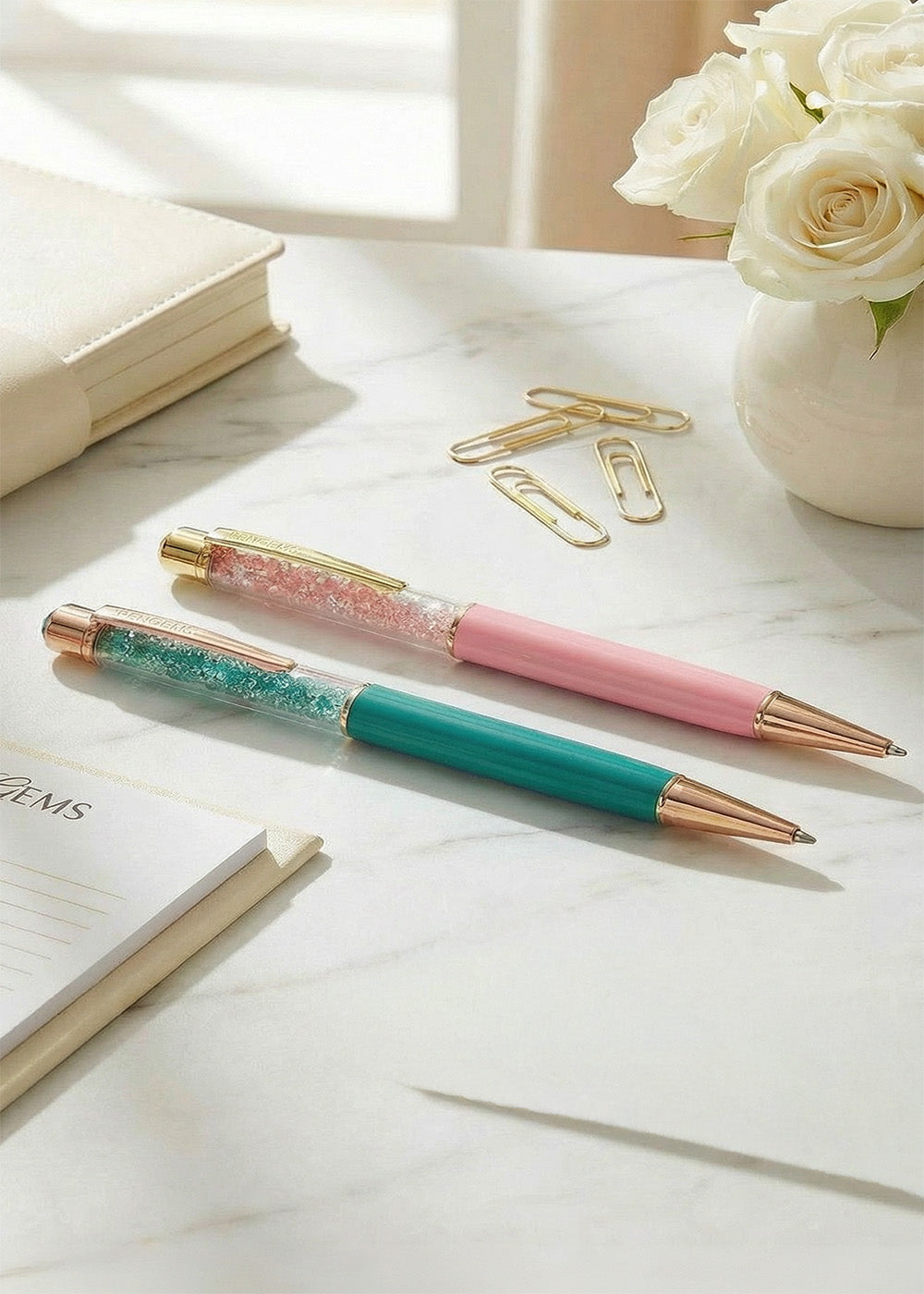 PENGEMS Crystal Pens - The pen with the gem on top.™