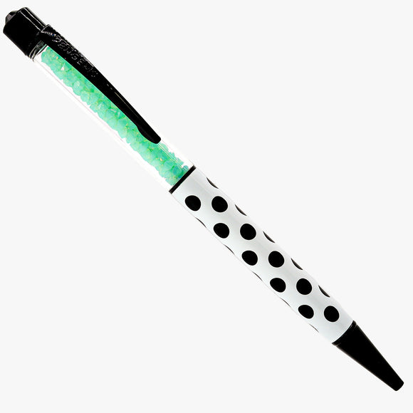 PENGEMS Spot On Polka Dot Crystal Pen
