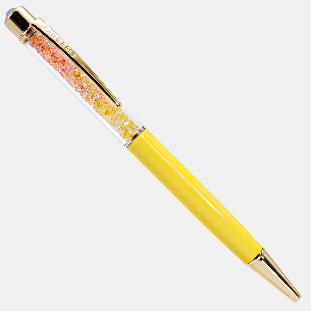 Sunny Side Up Yellow Crystal Pen