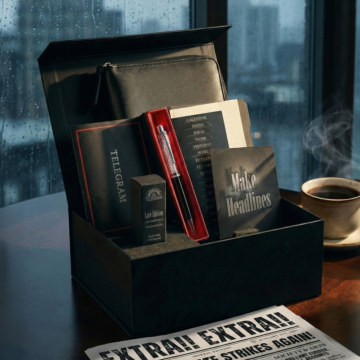 The Telegram Box gift set by PenGems