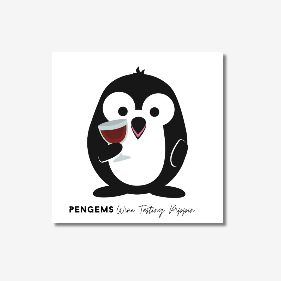 Wine Tasting Pippin Sticker sticker by PenGems