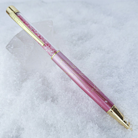 Clara Marie Nutcracker Ballet Collection Pink Crystal Pen