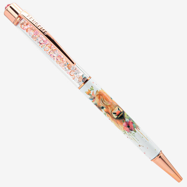 Bonnie Coo Highland Meadow Collection Crystal Pen