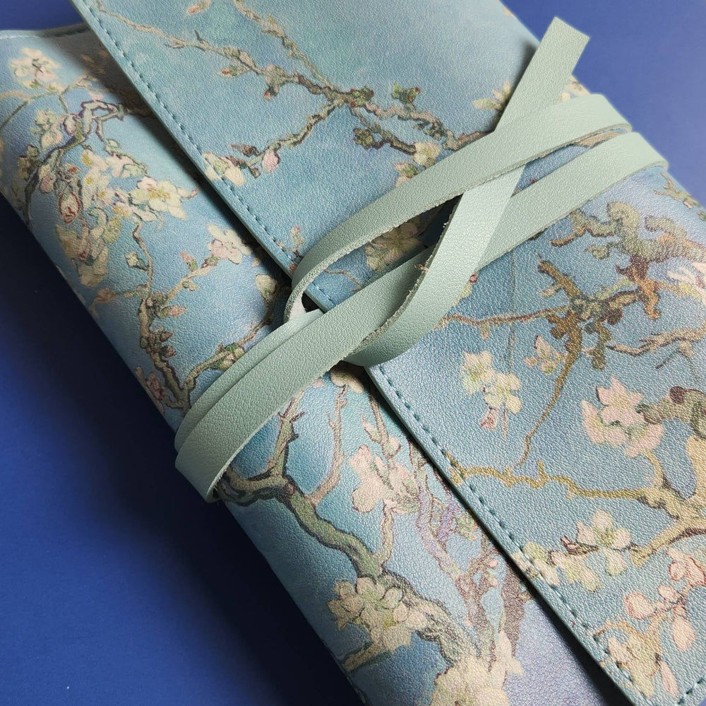 PENGEMS Van Gogh Almond Blossom A5 Notebook Wrap Folio Cover