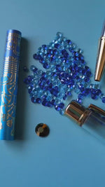 Cairo Citypop Collection Blue Crystal Pen