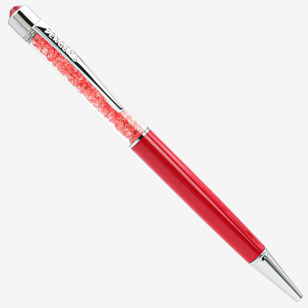 PENGEMS Aloha Red Crystal Pen