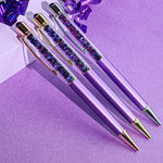 PENGEMS Antoinette Purple Crystal Pen