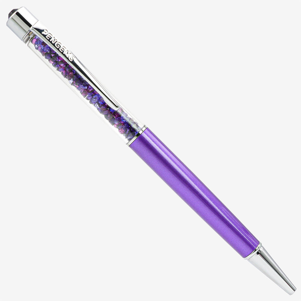 Sonoran Souvenirs Diamond Pens (3pcs/lot) Purple Assortment Violet Large  Crystal Rhinestones Ballpoint Pens