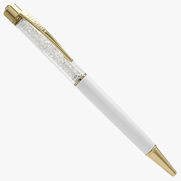 PENGEMS Aspen White Crystal Pen