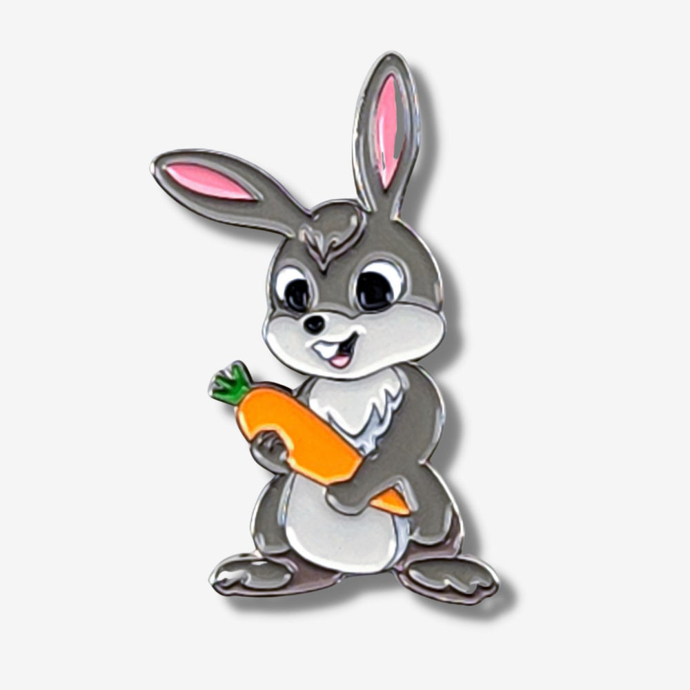 Prince Pillow Bunny Rabbit Enamel Pin or Magnet