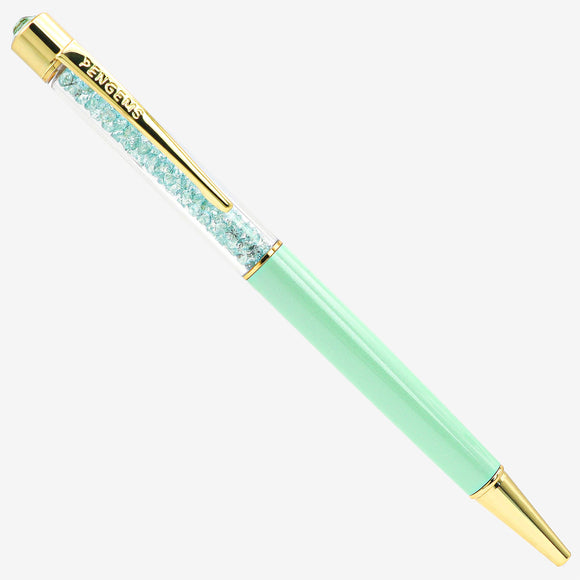 PENGEMS Pistachio Green Crystal Pen