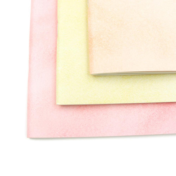 PENGEMS A5 Stone Paper Notebook 3-pc Set Warm Pastels
