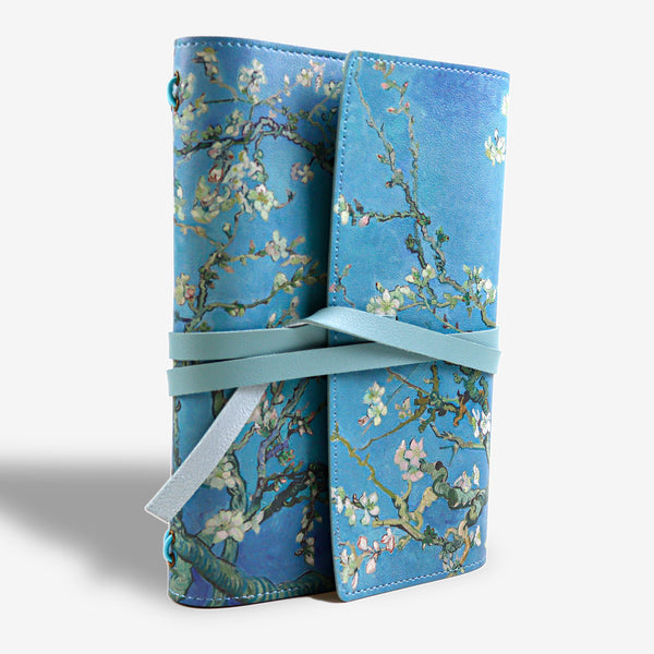 PENGEMS Van Gogh Almond Blossom A5 Notebook Wrap Folio Cover
