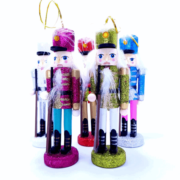 The Nutcracker Ballet Glitter Christmas Ornament PENGEMS