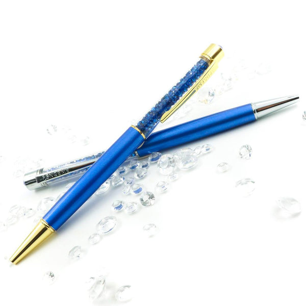 Alaska Blue Crystal Pen