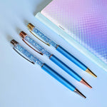 PENGEMS Athena Blue Crystal Pen