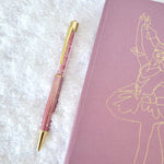 PENGEMS Clara Marie Nutcracker Ballet Collection Pink Crystal Pen