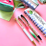 PENGEMS Picnic in the Park | Summer Picnic Collection Gingham Crystal Pen